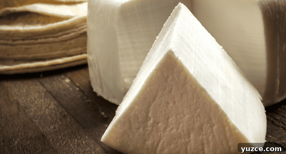 Top Feta Cheese Alternatives: 10 Tasty Substitutes for Recipes 7 Up close image of queso fresco.