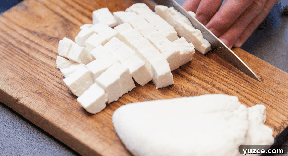 Top Feta Cheese Alternatives: 10 Tasty Substitutes for Recipes 9 Overhead image of paneer.