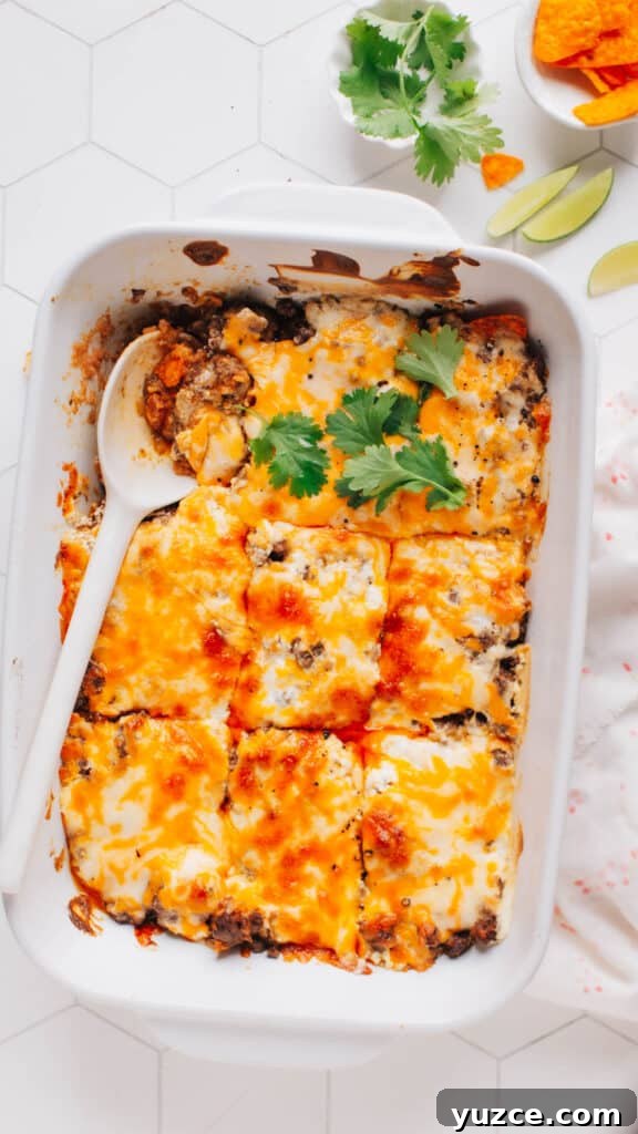 Walking Taco Casserole