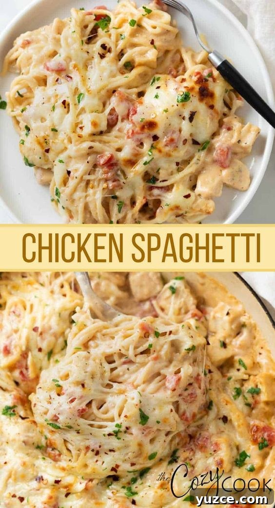 Chicken Spaghetti Casserole