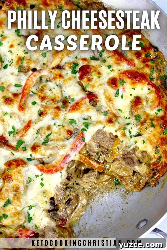 Philly Steak Casserole