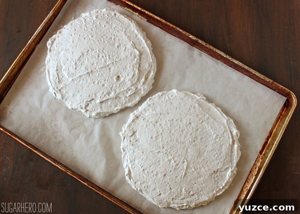 Hazelnut Meringue Cake | From SugarHero.com Hazelnut Meringue Cake | From SugarHero.com