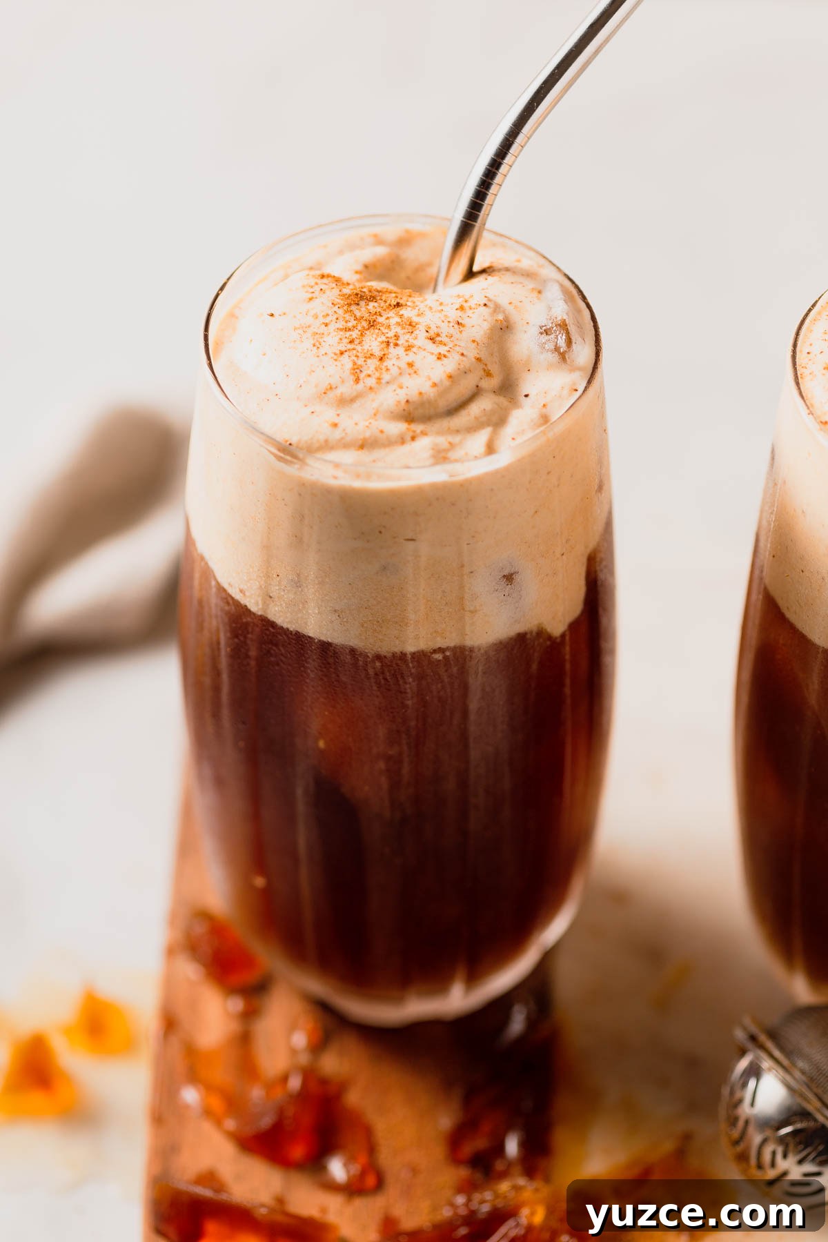 pumpkin cream cold brew