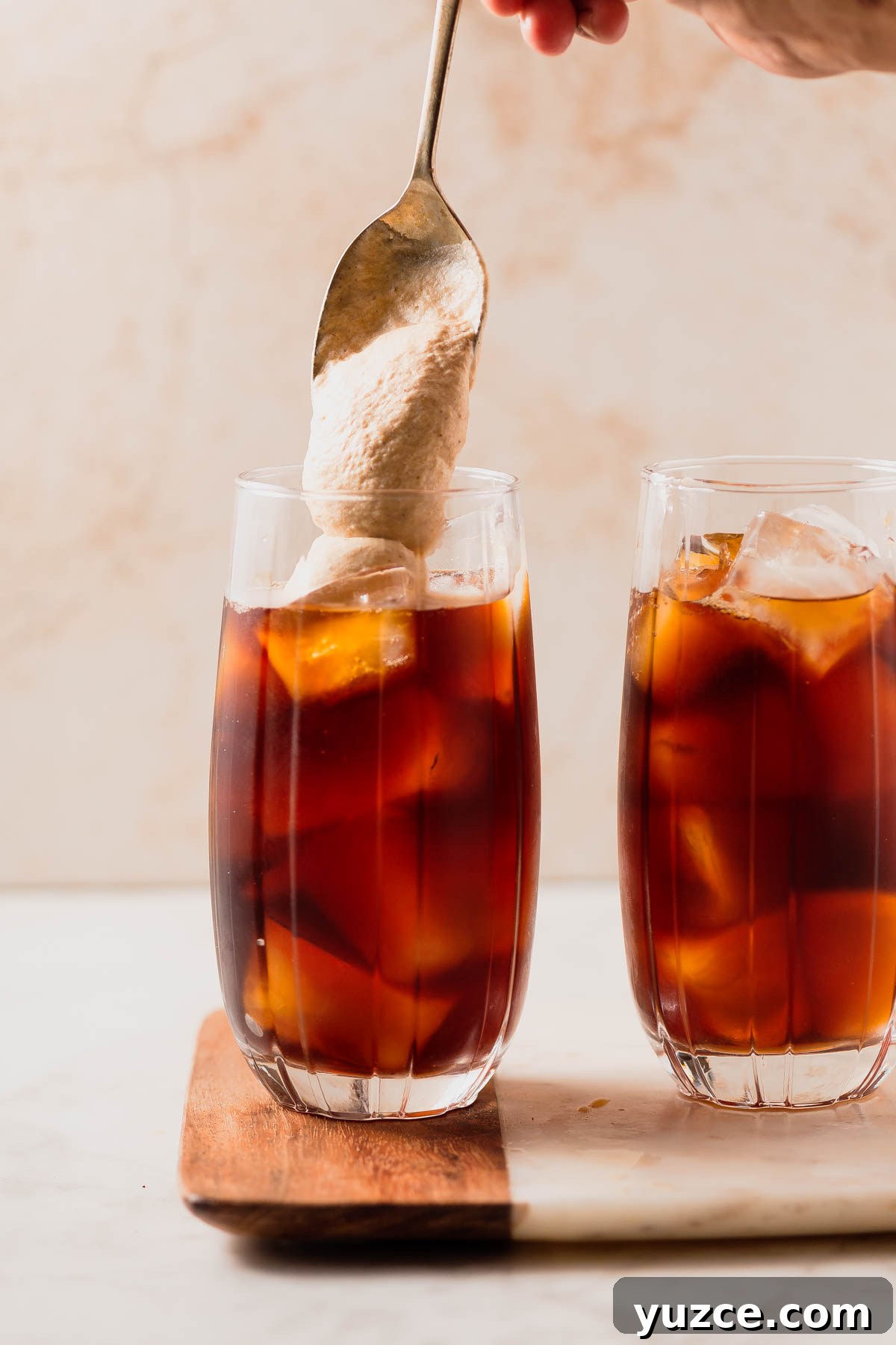 pumpkin cream cold brew