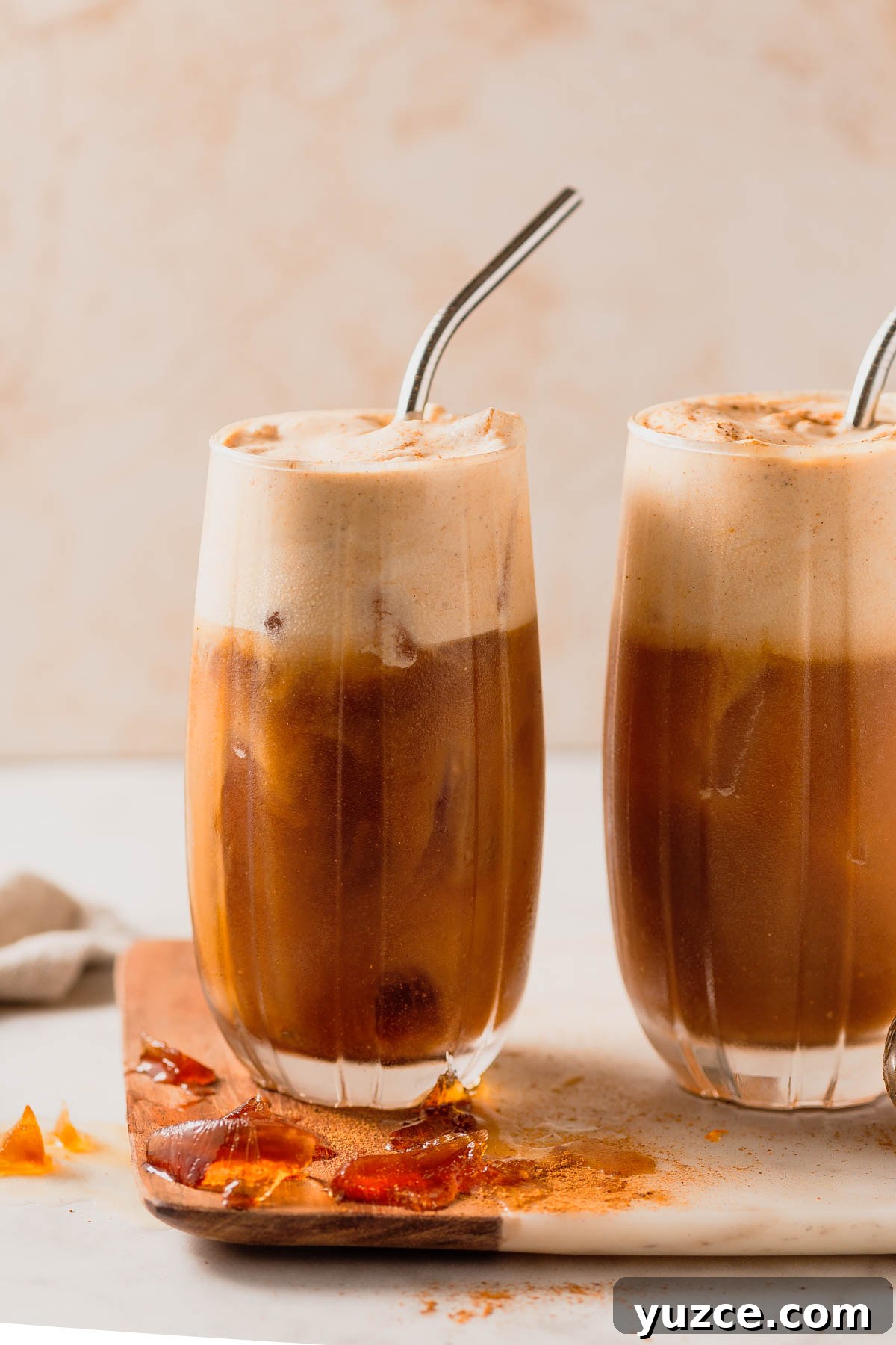 pumpkin cream cold brew