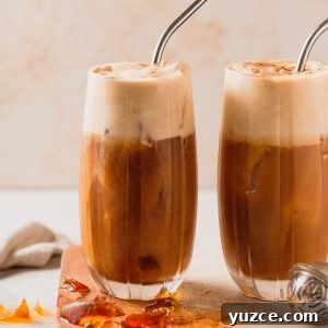pumpkin cream cold brew