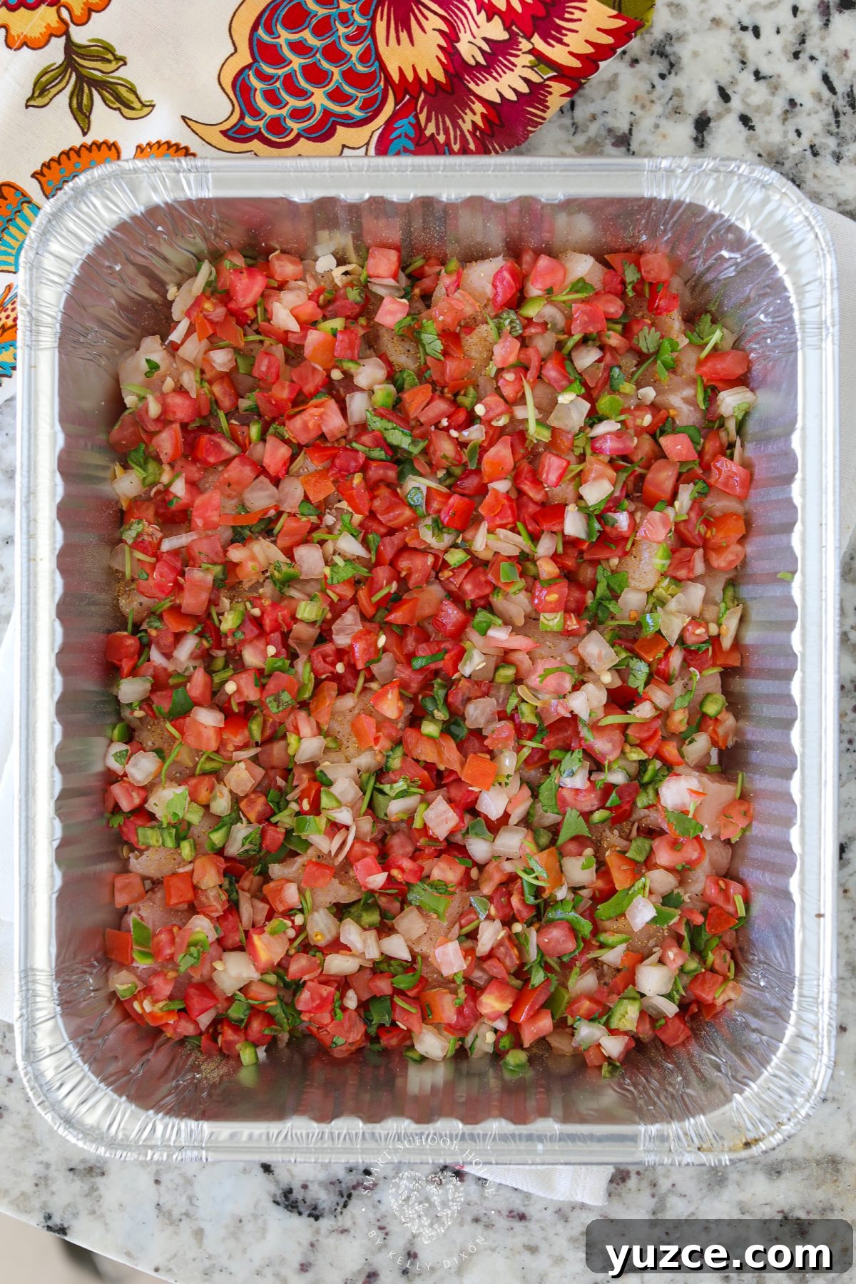 Pico de Gallo Chicken with Fresh Tomato Salsa 7 Add pico de gallo