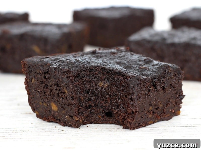 Whole Wheat Sweet Potato Brownies with Dark Chocolate Swirl 4 Whole Wheat Sweet Potato Brownies