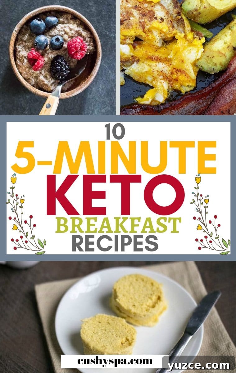 10 5 minute keto breakfast recipes