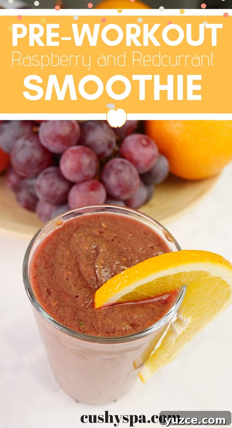 Raspberry and Redcurrant Smoothie