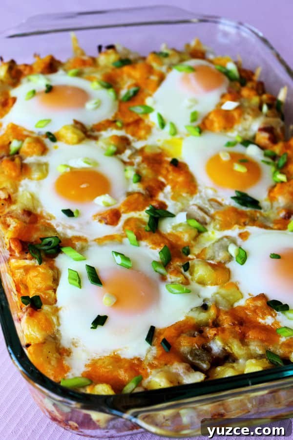 Hearty Ham and Potato Breakfast Casserole for Busy Mornings 3 Ham and Potato Breakfast Bake