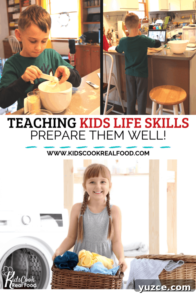 Teaching kids life skills to prepare them well