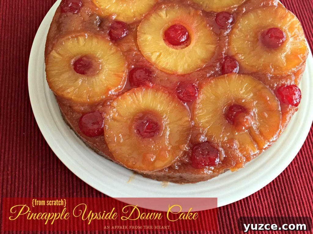 Homemade Pineapple Upside-Down Cake Recipe 17 From Scratch Pineapple Upside Down Cake