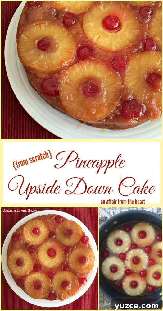Homemade Pineapple Upside-Down Cake Recipe 18 Pineapple Upside Down Cake vertical