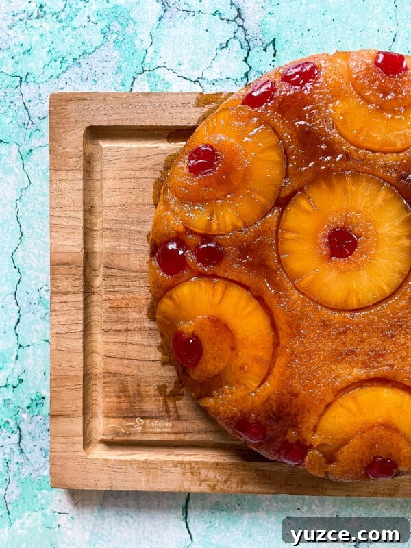 Homemade Pineapple Upside-Down Cake Recipe 4 Slice of Pineapple Upside Down Cake