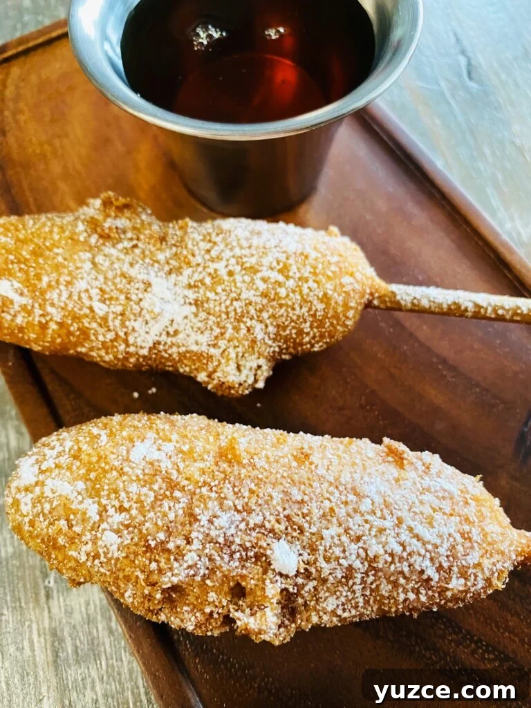 Sausage Pancake Corn Dogs Recipe: Crispy Breakfast on a Stick 11 Sausage Pancake Corn Dogs