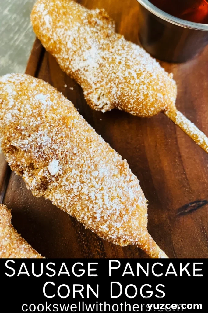Sausage Pancake Corn Dogs Recipe: Crispy Breakfast on a Stick 16 Sausage Pancake Corn Dogs