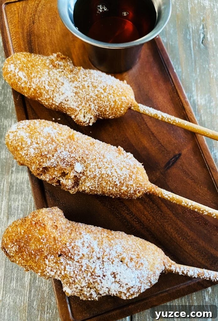 Sausage Pancake Corn Dogs Recipe: Crispy Breakfast on a Stick 10 Sausage Pancake Corn Dogs
