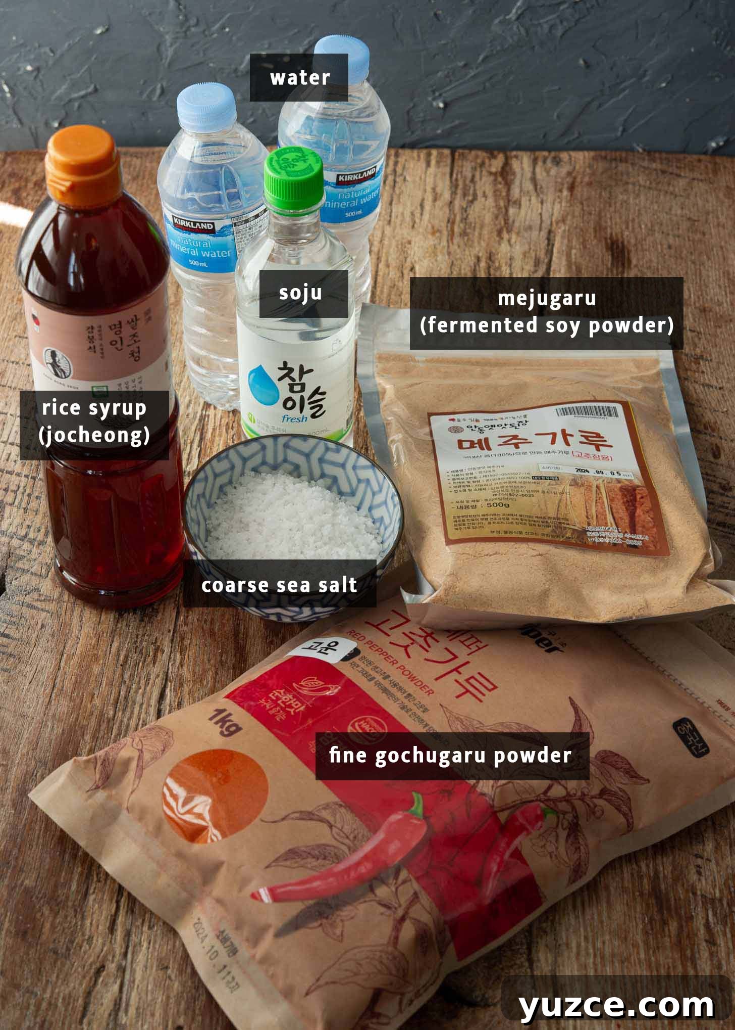 Quick 10-Minute Homemade Gochujang Recipe 7 Ingredients for homemade gochujang paste recipe.