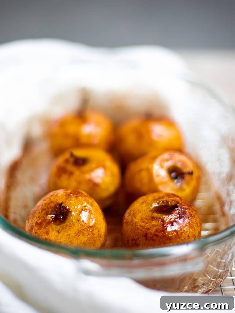 Decadent Homemade Hot Chocolate Recipe — Rich, Creamy & Velvety 26 6 baked cinnamon apples in a baking dish