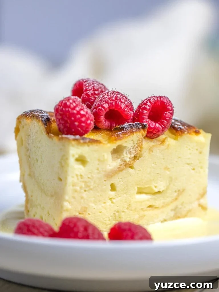 Decadent Homemade Hot Chocolate Recipe — Rich, Creamy & Velvety 27 custard bread pudding with vanilla sauce and raspberries