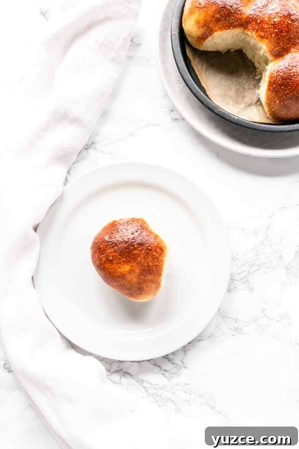 Crispy Air Fryer Dinner Rolls Recipe for Soft, Fluffy Buns 10 Selection of homemade bread recipes.
