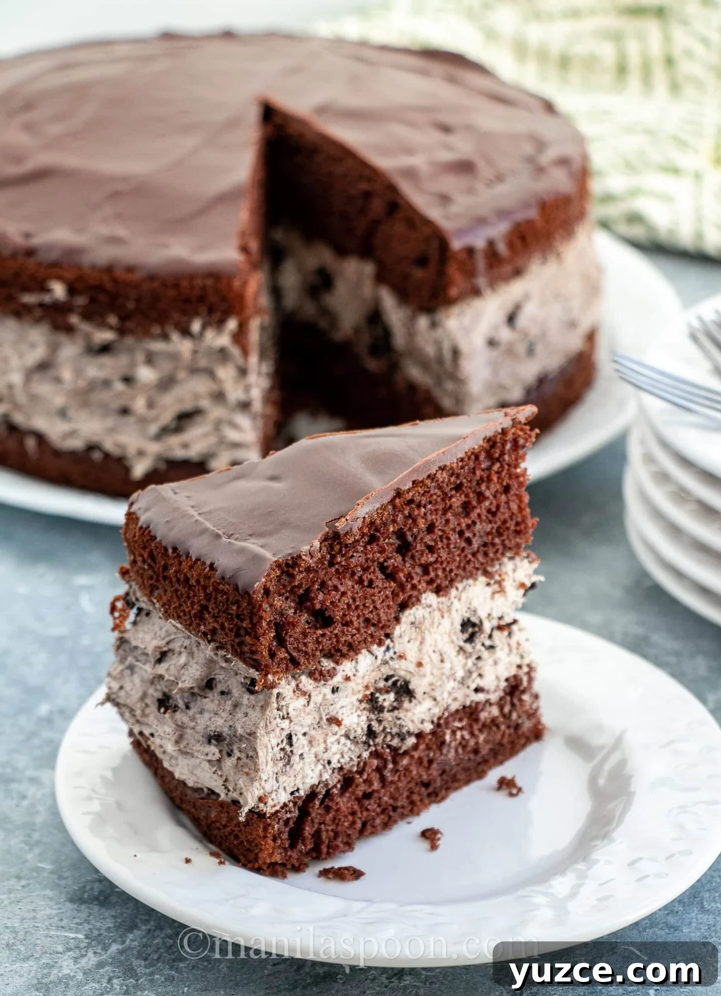 Giant Oreo Cookie Cake Giant Oreo Cookie Cake