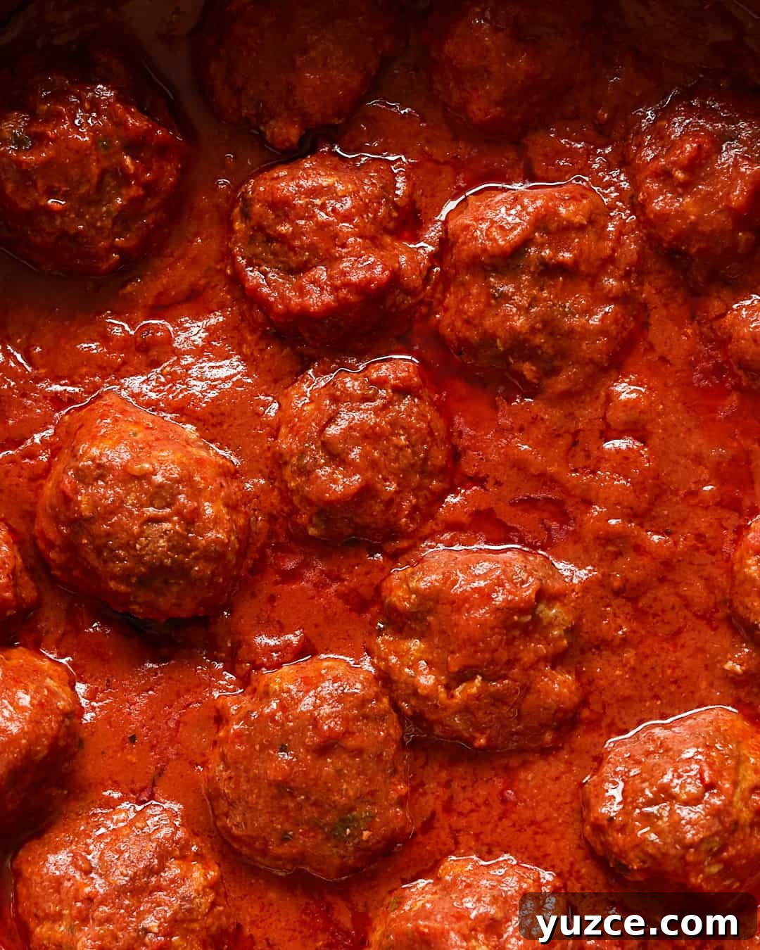 Whole30 Meatballs in Tomato Red Sauce — Paleo & Gluten-Free 2 Meatballs in Red Sauce Whole30 Primal Gourmet Paleo Easy Recipe