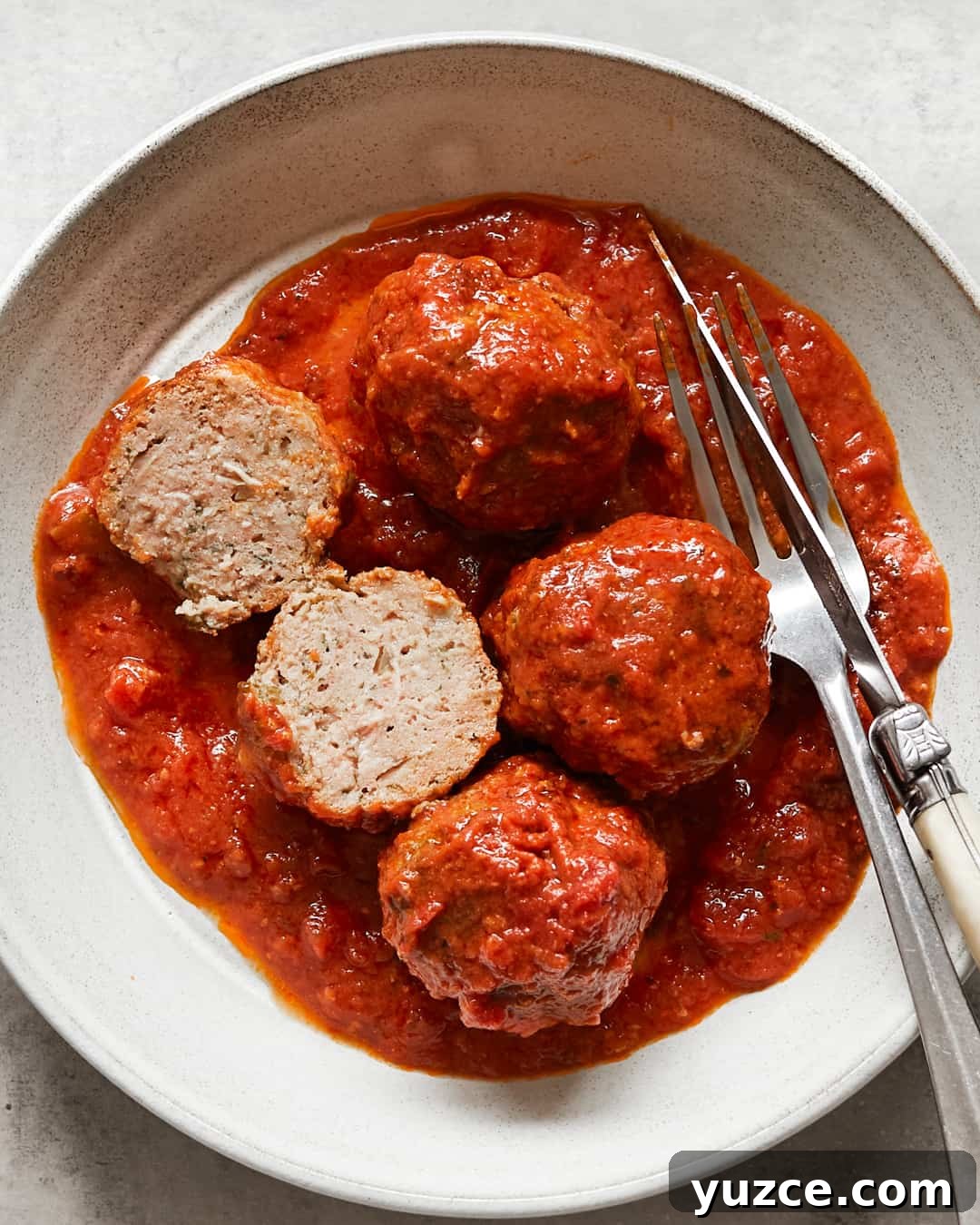 Whole30 Meatballs in Tomato Red Sauce — Paleo & Gluten-Free 4 Meatballs in Red Sauce Whole30 Primal Gourmet Paleo Easy Recipe