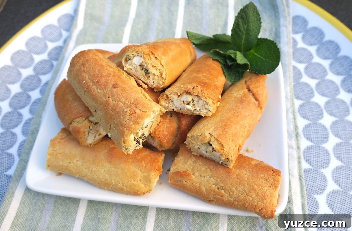 Low-Carb Keto Sigara Böreği Recipe for Low-Carb Diet 5 Low Carb & Keto Sigara Boregi