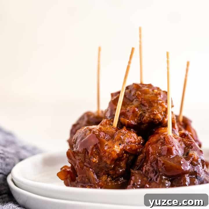 Image for Crockpot BBQ Meatballs