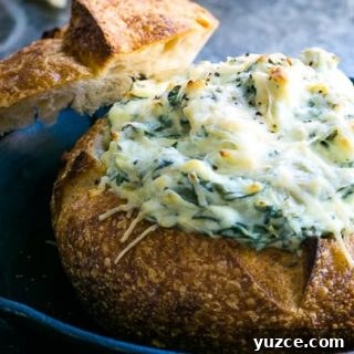Image for Hot Spinach Artichoke Dip Recipe