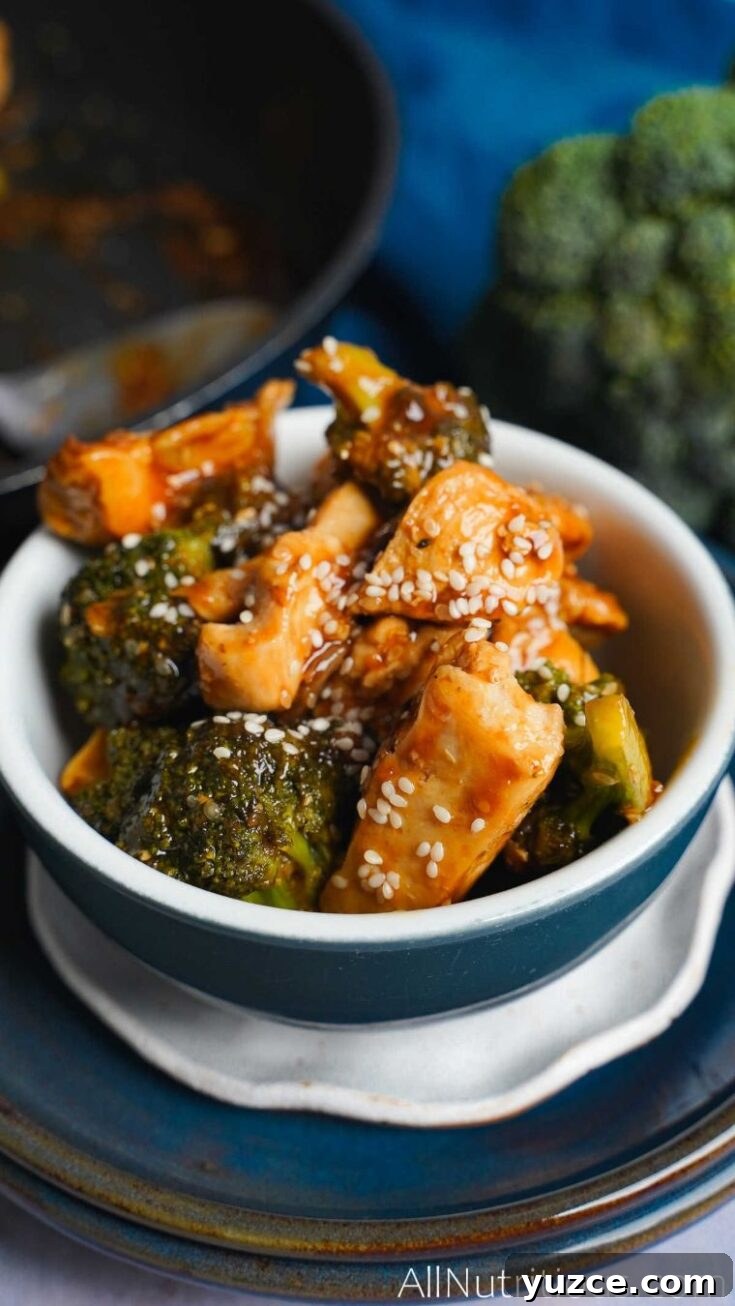 keto chicken and broccoli stir fry