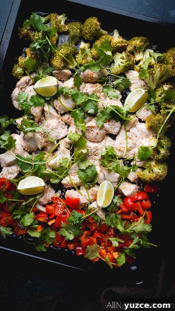 sweet chilli chicken stir fry