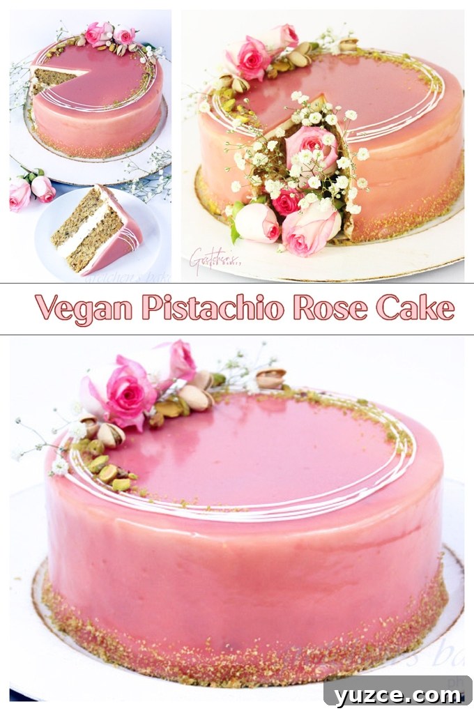 Pistachio and Rose Layer Cake Recipe for Special Occasions 2 pistachio rose cake