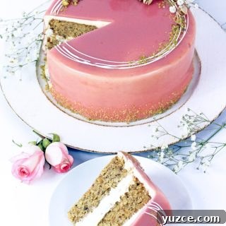 Pistachio and Rose Layer Cake Recipe for Special Occasions 7 Pistachio Rose Cake
