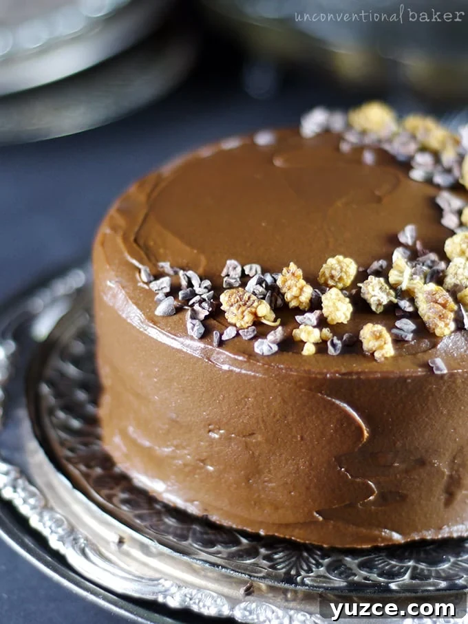 Fruity Carob Pudding Cake Recipe with Fresh Fruit Topping 2 Crazy Fruity Carob Pudding Cake {Gluten-Free, Vegan, Fruit-Sweetened, Oil-Free, Nut-Free}