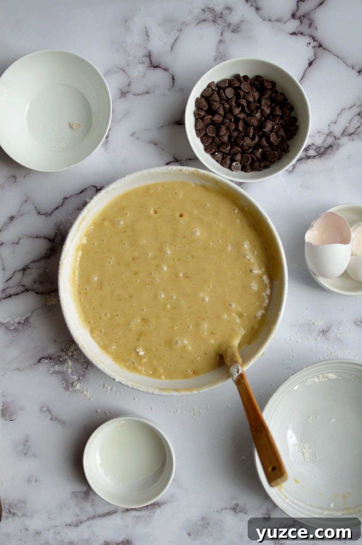gluten free muffin batter