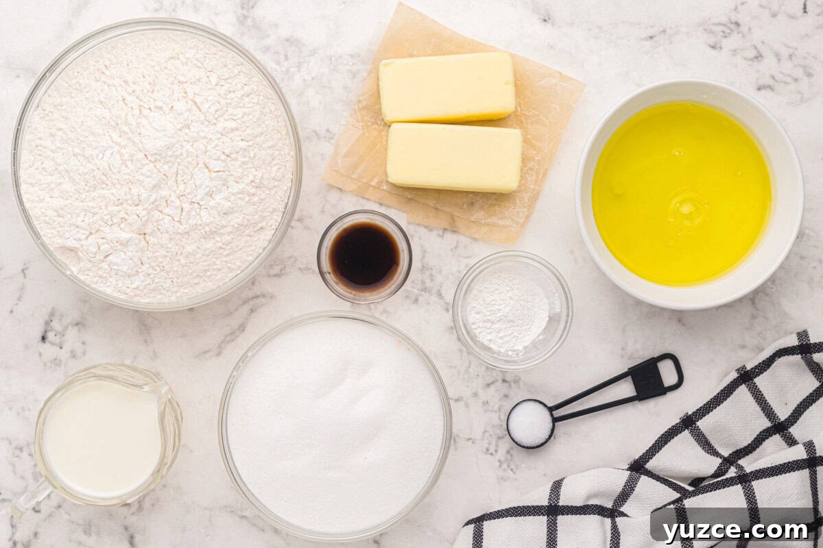Elegant White Wedding Cake Ideas for Timeless Celebrations 5 ingredients for white wedding cake.