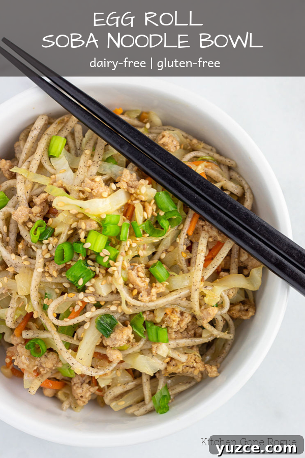 Crispy Egg Roll Soba Noodle Bowl with Sesame Ginger Sauce 9 img 6252 8