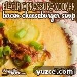 679 Delicious Newsletter Recipes: Top Picks & Meal Ideas 9 Our Electric Pressure Cooker Bacon Cheeseburger Soup (Low Carb) is one of our favorite soups to make in our Instant Pot and Ninja Foodi. The flavor of this soup is absolutely fantastic!