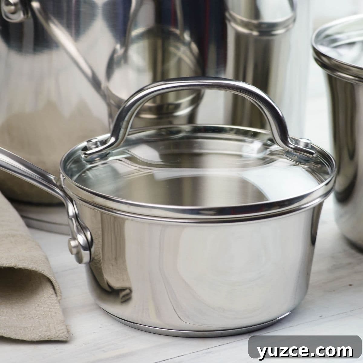 Win Farberware Cookware: Enter the Sweepstakes for Premium Pots & Pans 8 Small sauce pan with a lid.