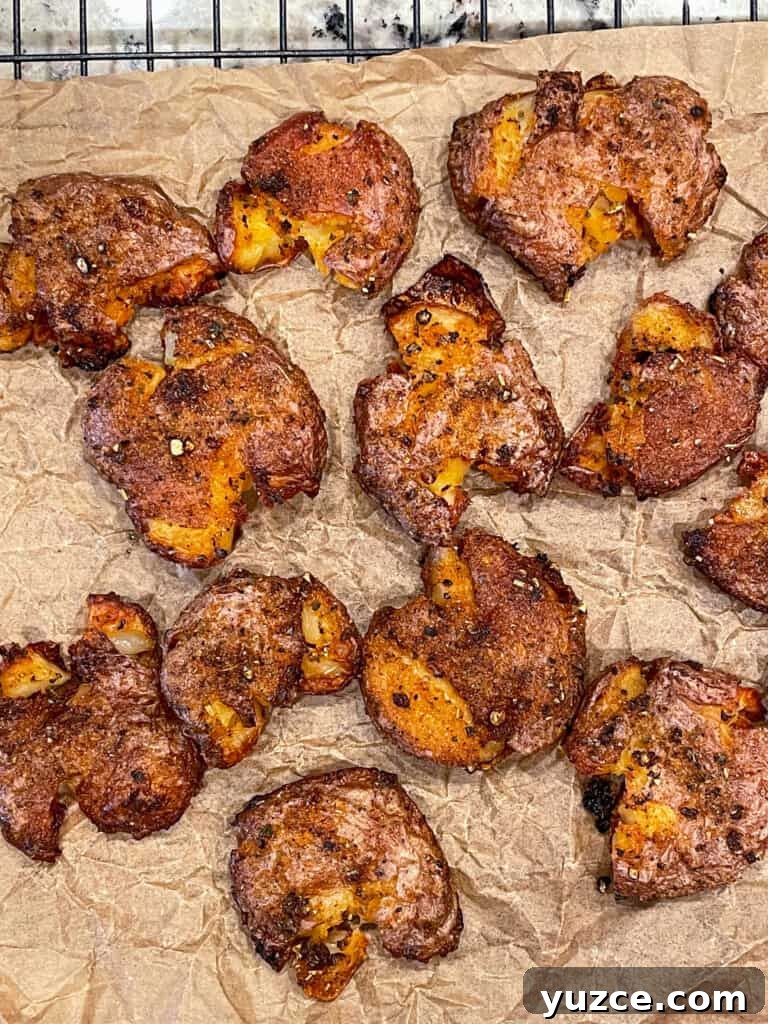 Crispy Smashed Potatoes with Spicy Creole Sauce 9 img 6704 8