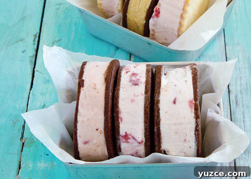 Strawberry Buttermilk Ice Cream