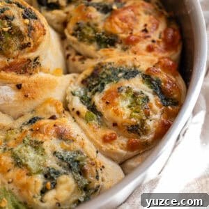 Vegetable Stromboli Recipe: Flavorful Homemade Stromboli Guide 15 Veggie pinwheels baked in a cake pan.