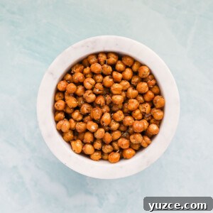 A white bowl filled with chickpeas