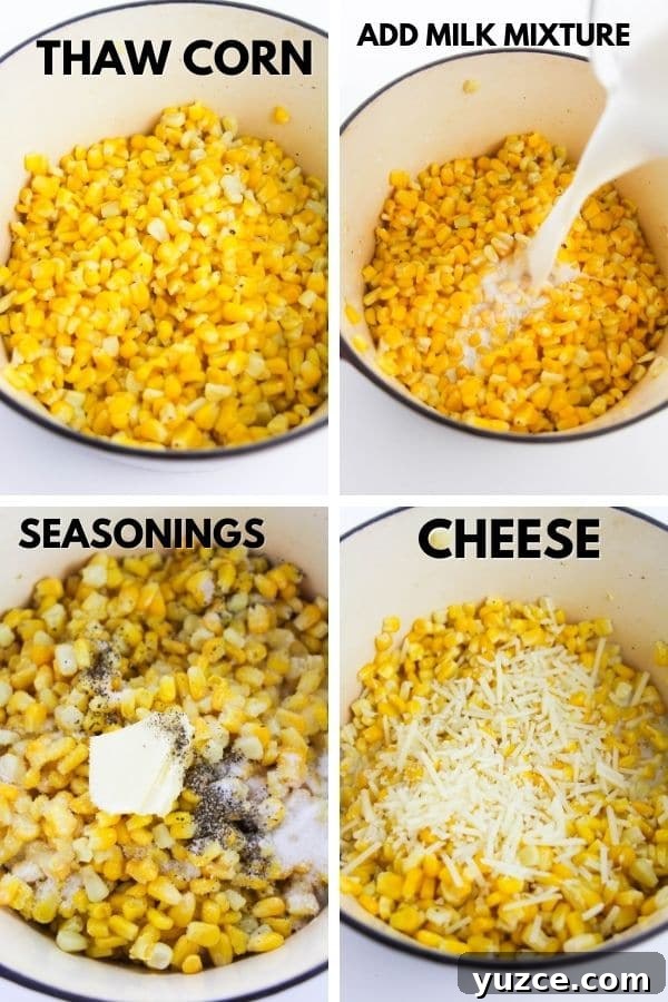 Creamy Homemade Corn Recipe: Simple Southern-Style Side Dish 4 homemade creamed corn