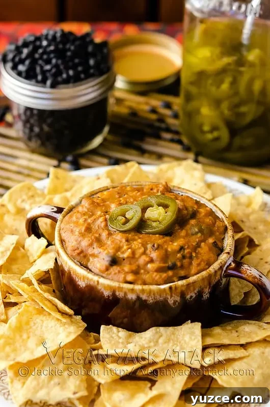 Cheezy Soyrizo Bean Dip