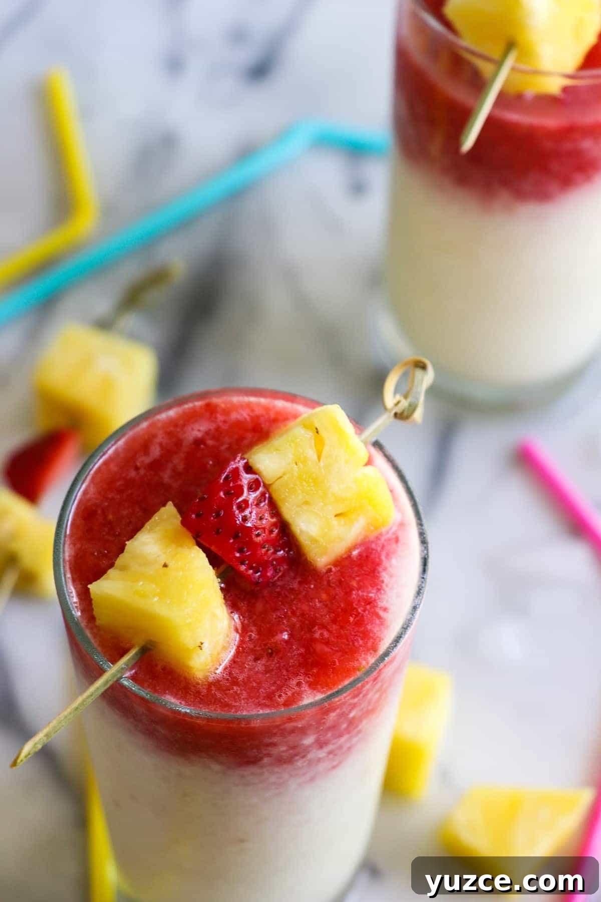 Spicy Mango Lava Flow Cocktail Recipe 3 Ingredients for a Virgin Lava Flow Slush
