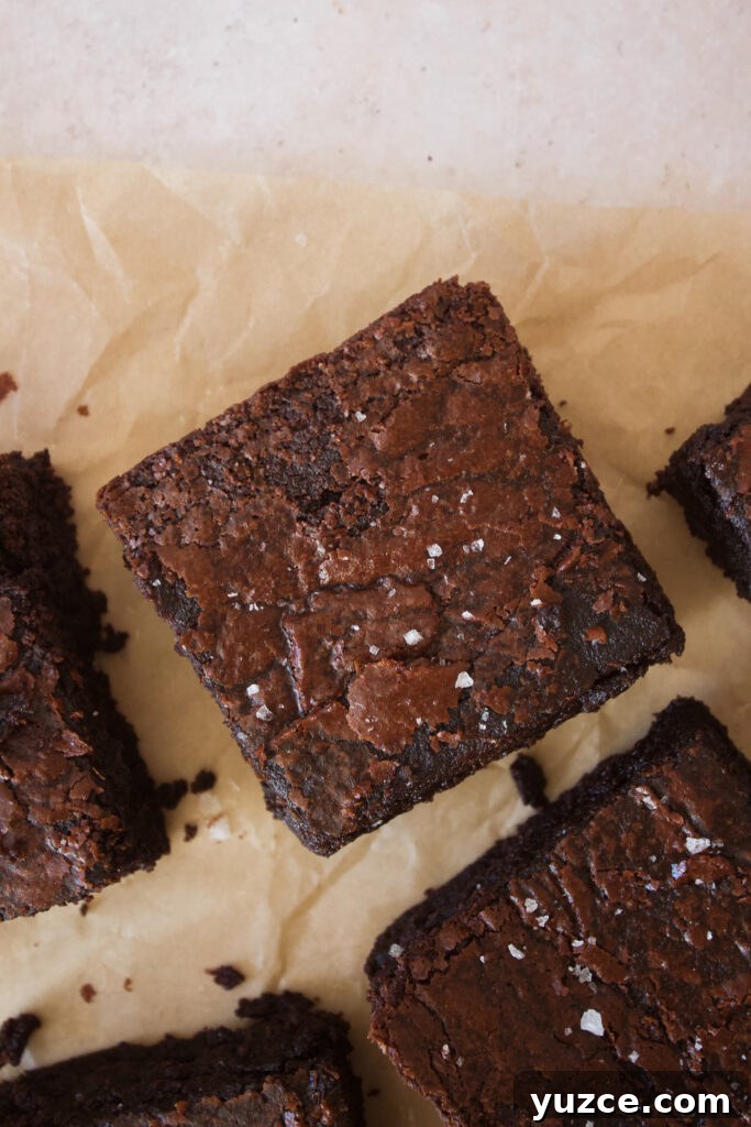 Fudgy Espresso Brownies with Rich Coffee Flavor 9 Close-up brownie